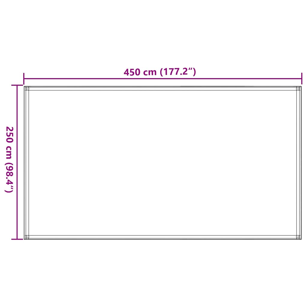 vidaXL Covor pentru cort, nisipiu, 250x450 cm, HDPE vidaXL Covor pentru cort, nisipiu, 250x450 cm, HDPE