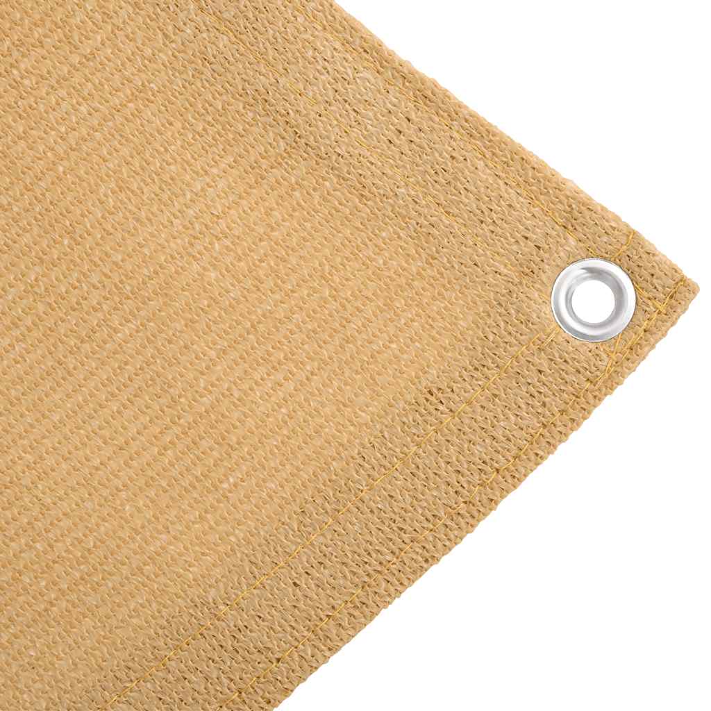 vidaXL Covor pentru cort, nisipiu, 400x600 cm, HDPE vidaXL Covor pentru cort, nisipiu, 400x600 cm, HDPE