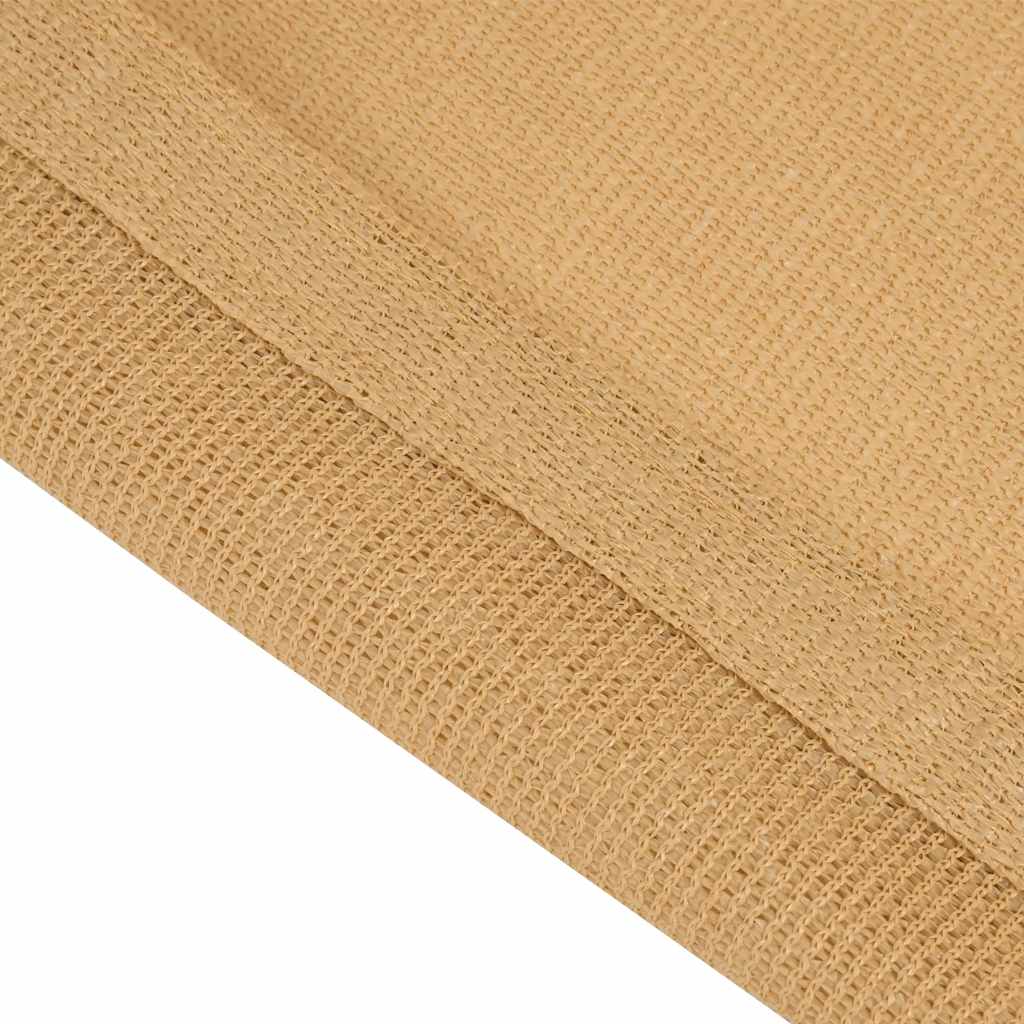 vidaXL Covor pentru cort, nisipiu, 400x700 cm, HDPE vidaXL Covor pentru cort, nisipiu, 400x700 cm, HDPE