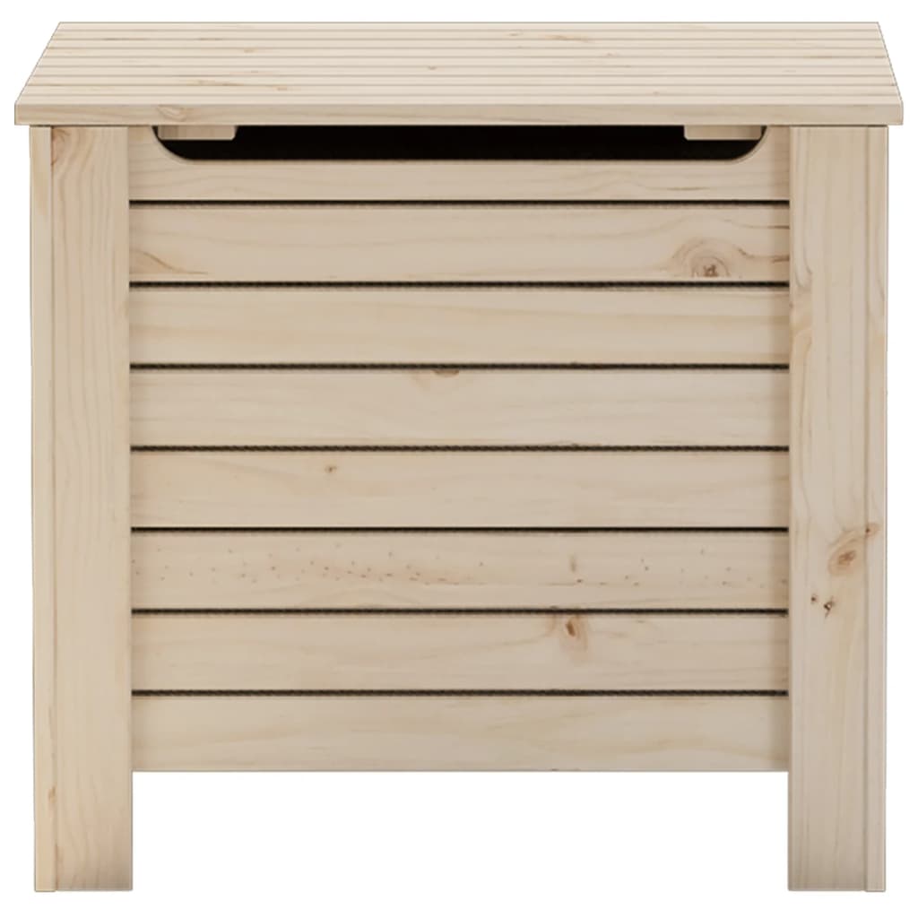 vidaXL Cutie de depozitare cu capac "RANA" 60x49x54 cm, lemn masiv pin vidaXL Cutie de depozitare cu capac "RANA" 60x49x54 cm, lemn masiv pin