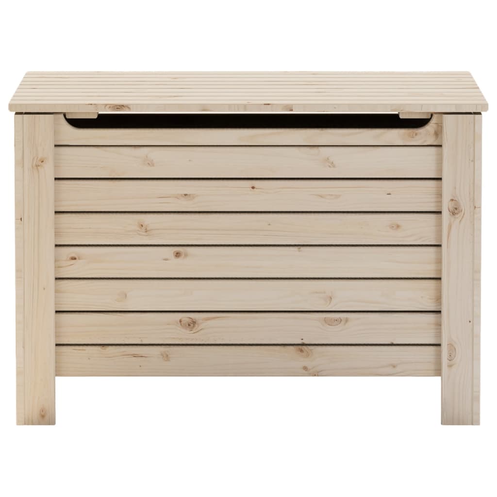 vidaXL Cutie de depozitare cu capac "RANA" 80x49x54 cm, lemn masiv pin vidaXL Cutie de depozitare cu capac "RANA" 80x49x54 cm, lemn masiv pin