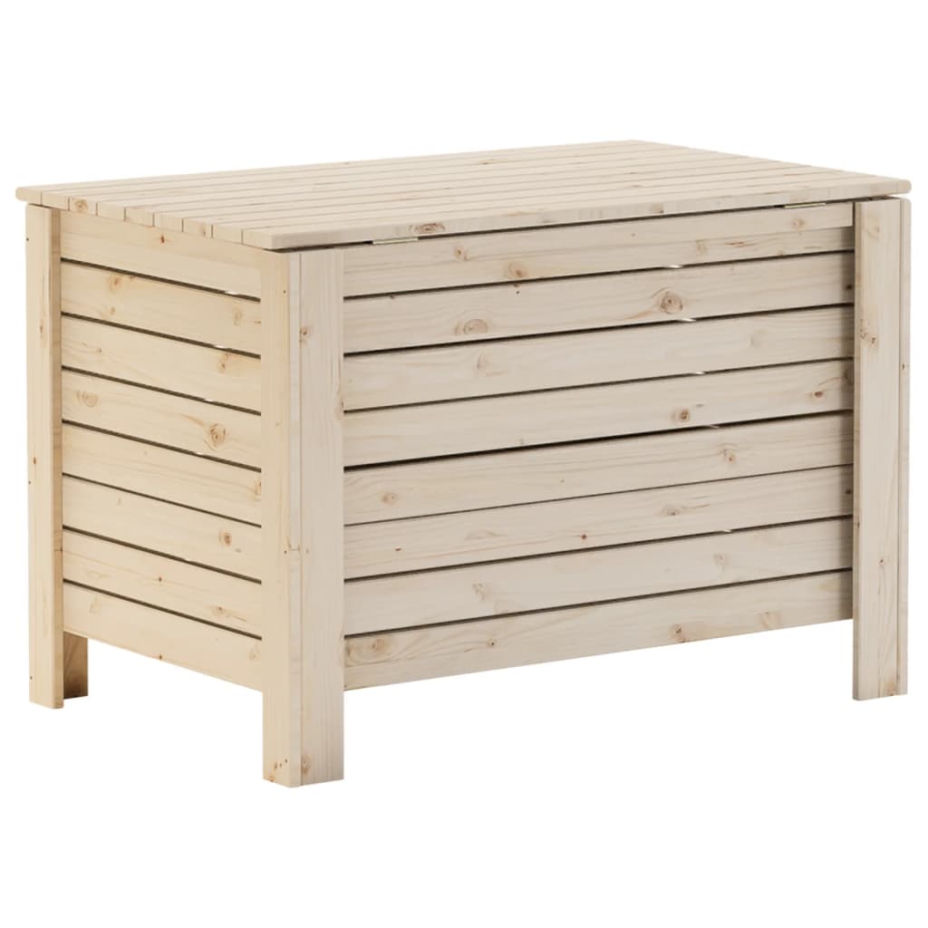 vidaXL Cutie de depozitare cu capac "RANA" 80x49x54 cm, lemn masiv pin vidaXL Cutie de depozitare cu capac "RANA" 80x49x54 cm, lemn masiv pin