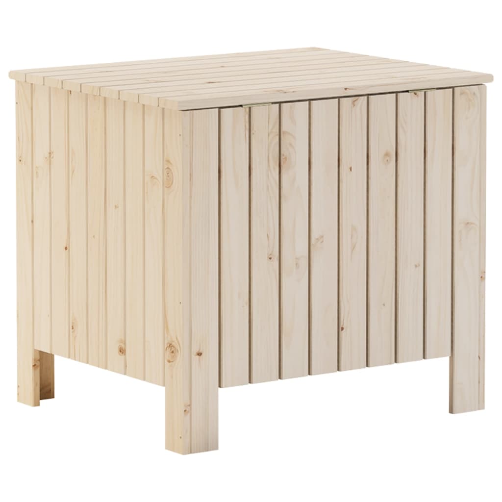 vidaXL Cutie de depozitare cu capac "RANA" 60x49x54 cm, lemn masiv pin vidaXL Cutie de depozitare cu capac "RANA" 60x49x54 cm, lemn masiv pin