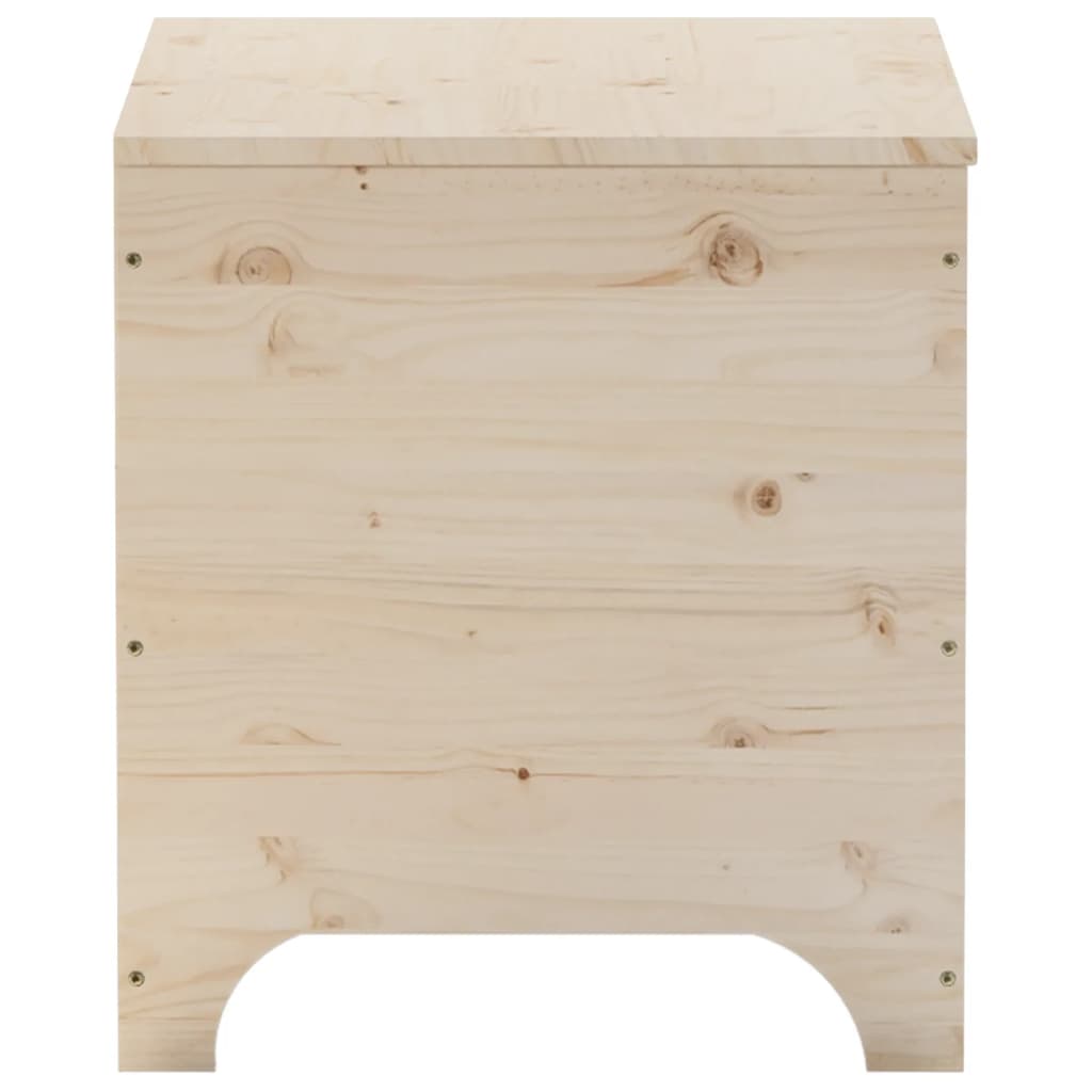 vidaXL Cutie de depozitare cu capac "RANA" 60x49x54 cm, lemn masiv pin vidaXL Cutie de depozitare cu capac "RANA" 60x49x54 cm, lemn masiv pin