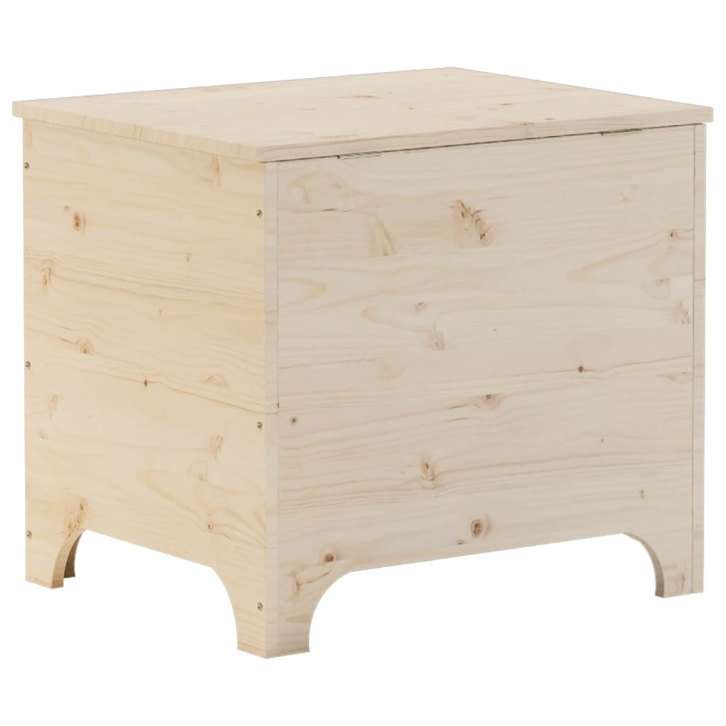 vidaXL Cutie de depozitare cu capac "RANA" 60x49x54 cm, lemn masiv pin vidaXL Cutie de depozitare cu capac "RANA" 60x49x54 cm, lemn masiv pin