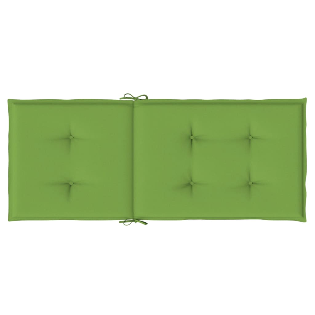 vidaXL Perne scaun spătar înalt 4 buc. melanj verde 120x50x4 cm textil vidaXL Perne scaun spătar înalt 4 buc. melanj verde 120x50x4 cm textil