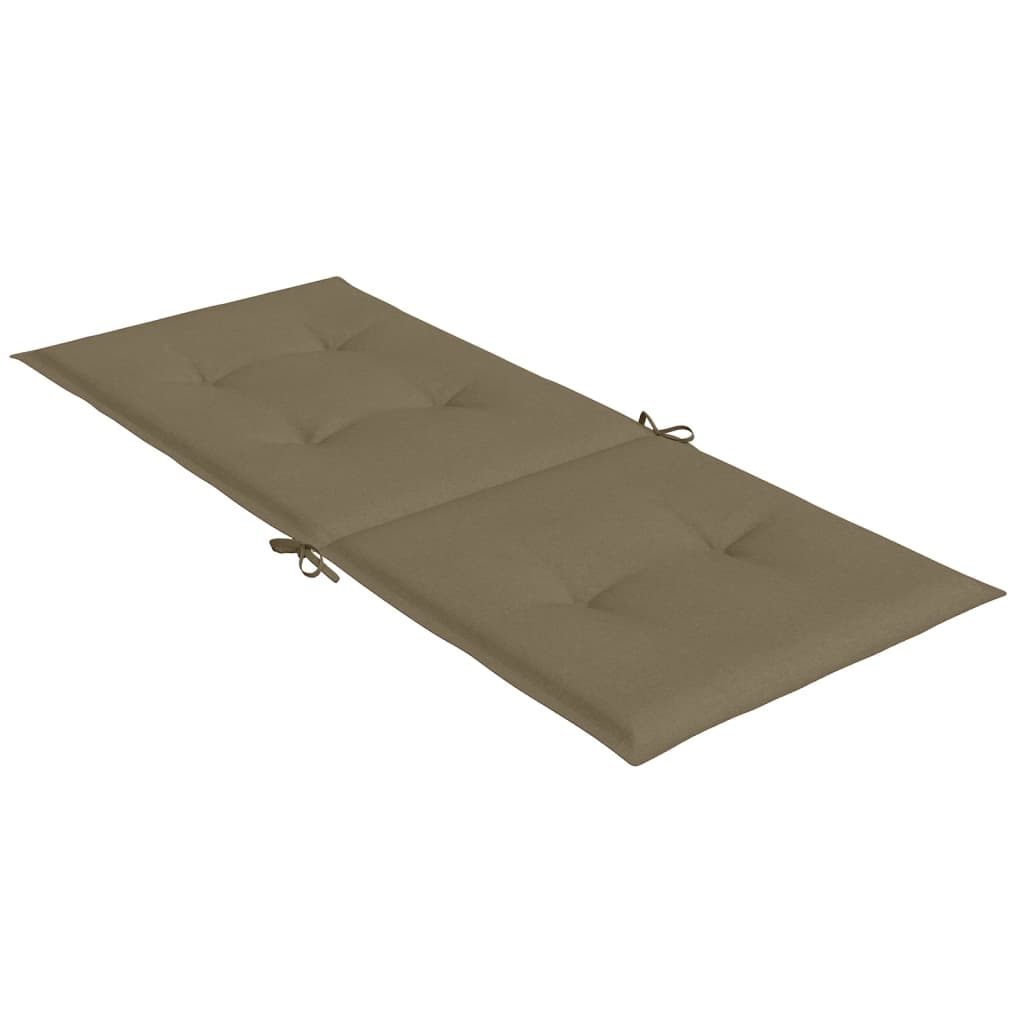 vidaXL Perne scaun spătar înalt 6buc melanj gri taupe120x50x4cm textil vidaXL Perne scaun spătar înalt 6buc melanj gri taupe120x50x4cm textil
