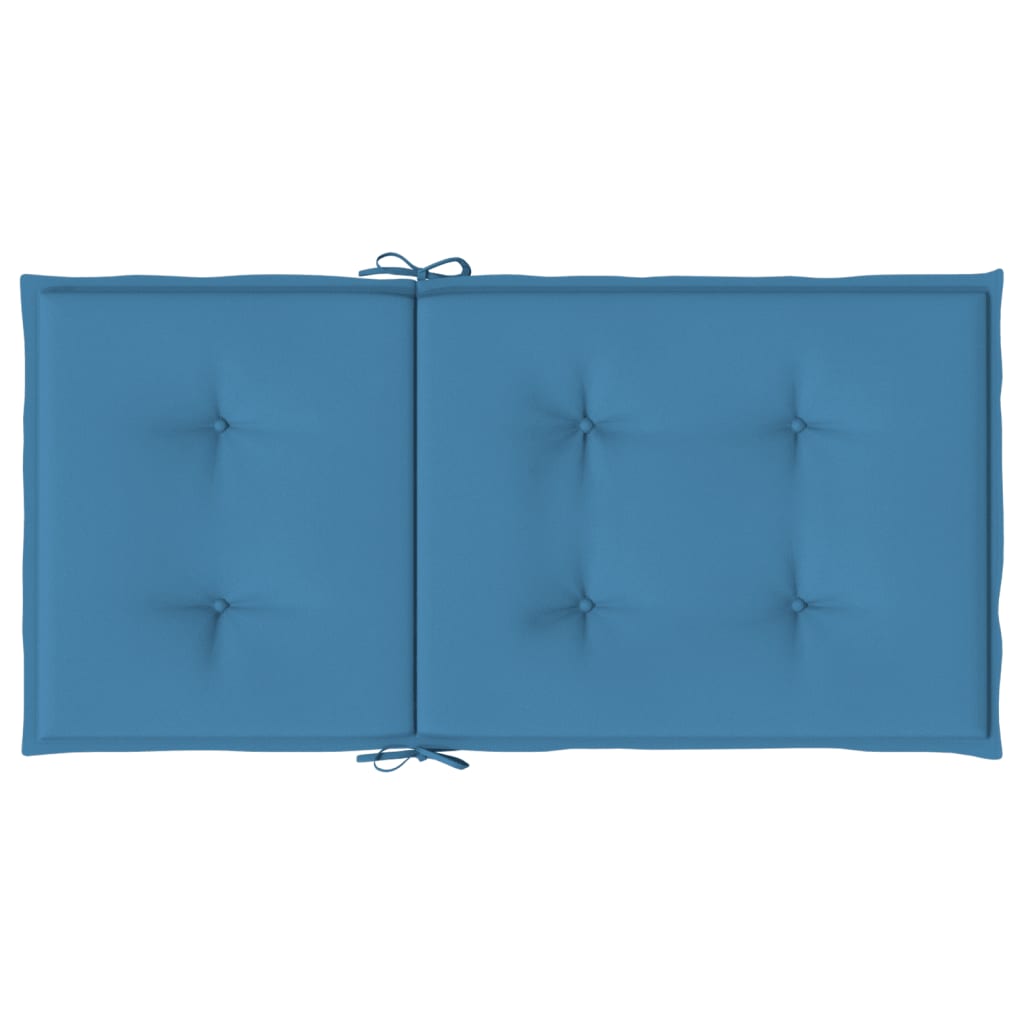 vidaXL Perne scaun spătar mic 6 buc. melanj albastru 100x50x4cm textil vidaXL Perne scaun spătar mic 6 buc. melanj albastru 100x50x4cm textil