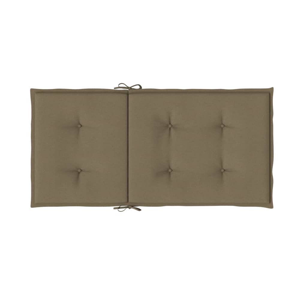 vidaXL Perne scaun cu spătar mic 6 buc. melanj taupe 100x50x4cm textil vidaXL Perne scaun cu spătar mic 6 buc. melanj taupe 100x50x4cm textil