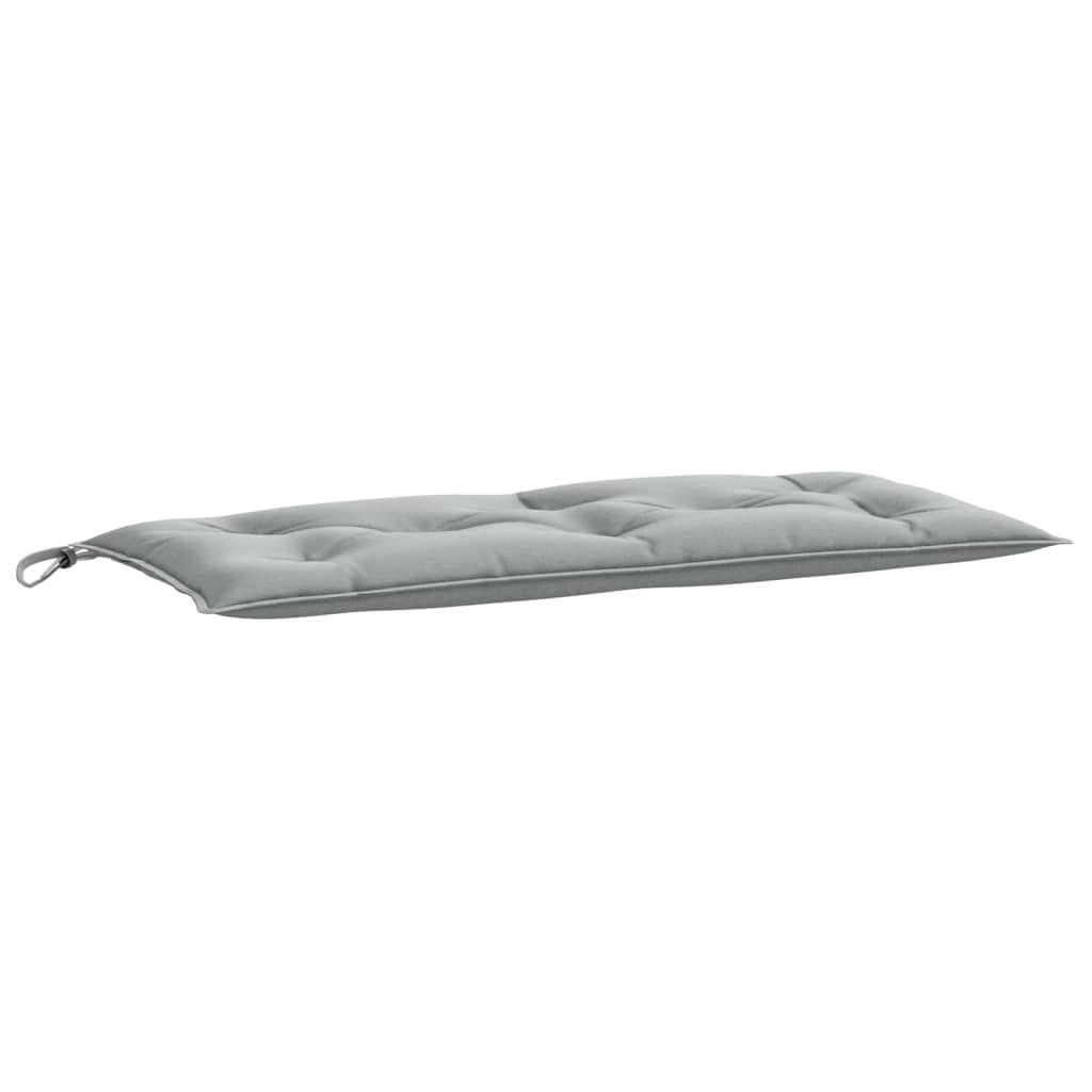 vidaXL Pernă bancă de grădină, melanj gri deschis, 100x50x7 cm, textil