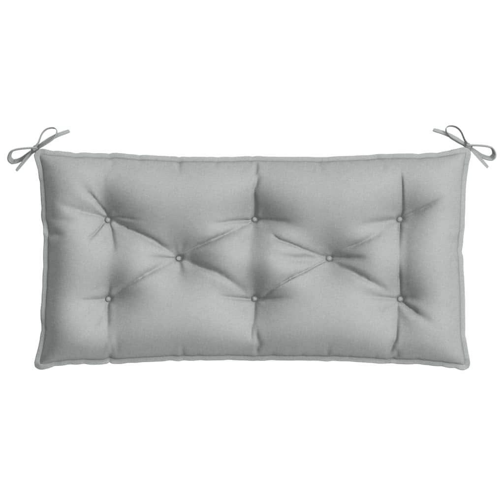 vidaXL Pernă bancă de grădină, melanj gri deschis, 100x50x7 cm, textil