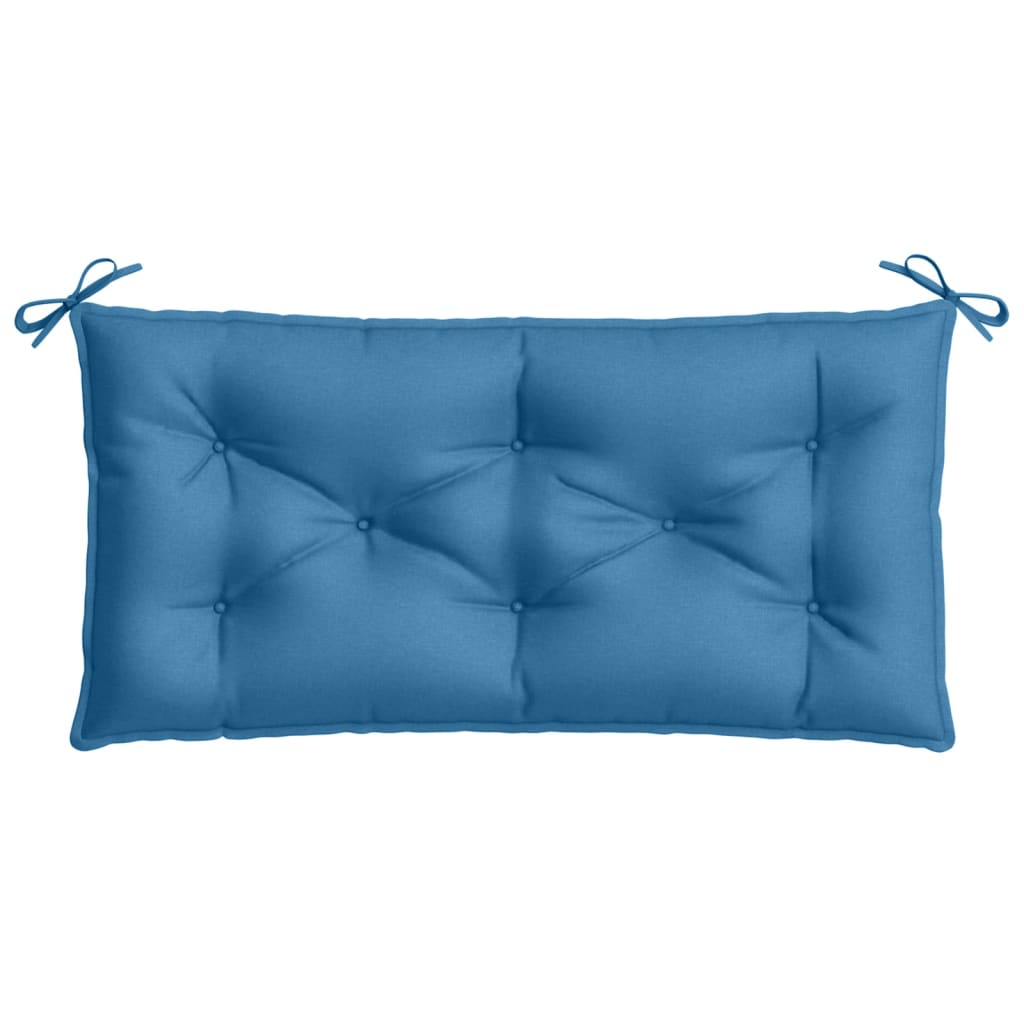 vidaXL Pernă bancă de grădină, melanj albastru, 100x50x7 cm, textil vidaXL Pernă bancă de grădină, melanj albastru, 100x50x7 cm, textil
