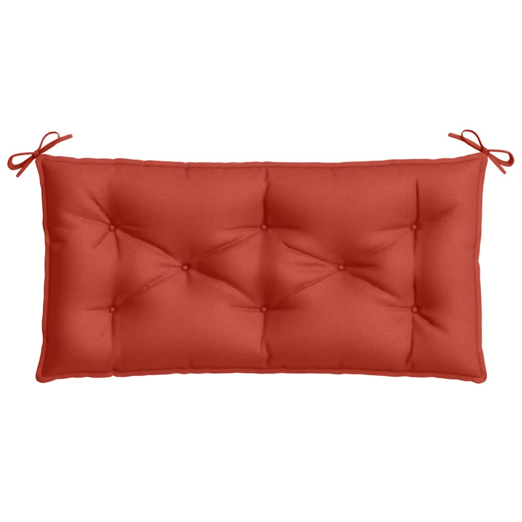 vidaXL Pernă bancă de grădină, melanj roșu, 100x50x7 cm, textil vidaXL Pernă bancă de grădină, melanj roșu, 100x50x7 cm, textil