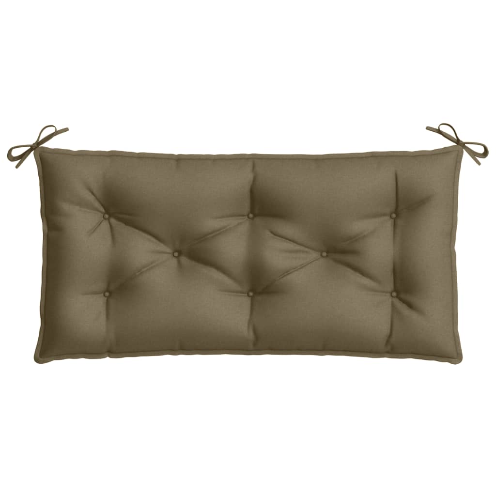 vidaXL Pernă bancă de grădină, melanj gri taupe, 100x50x7 cm, textil vidaXL Pernă bancă de grădină, melanj gri taupe, 100x50x7 cm, textil