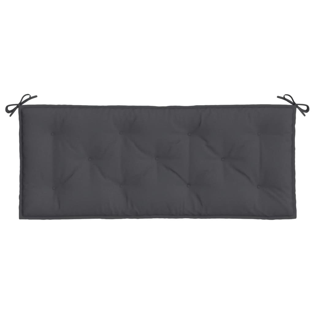 vidaXL Pernă bancă de grădină, melanj antracit, 120x50x7 cm, textil vidaXL Pernă bancă de grădină, melanj antracit, 120x50x7 cm, textil
