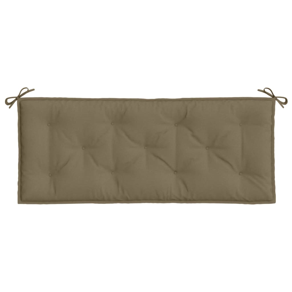 vidaXL Pernă bancă de grădină, melanj gri taupe, 120x50x7 cm, textil vidaXL Pernă bancă de grădină, melanj gri taupe, 120x50x7 cm, textil