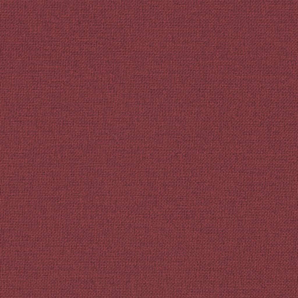 vidaXL Pernă bancă de grădină, melanj roșu vin, 120x50x7 cm, textil