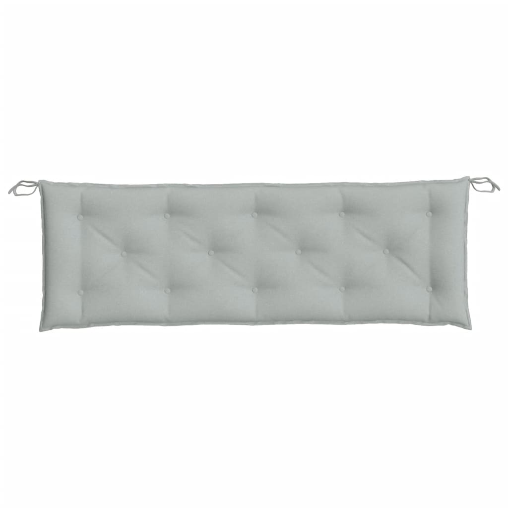 vidaXL Pernă bancă de grădină, melanj gri deschis, 150x50x7 cm, textil vidaXL Pernă bancă de grădină, melanj gri deschis, 150x50x7 cm, textil