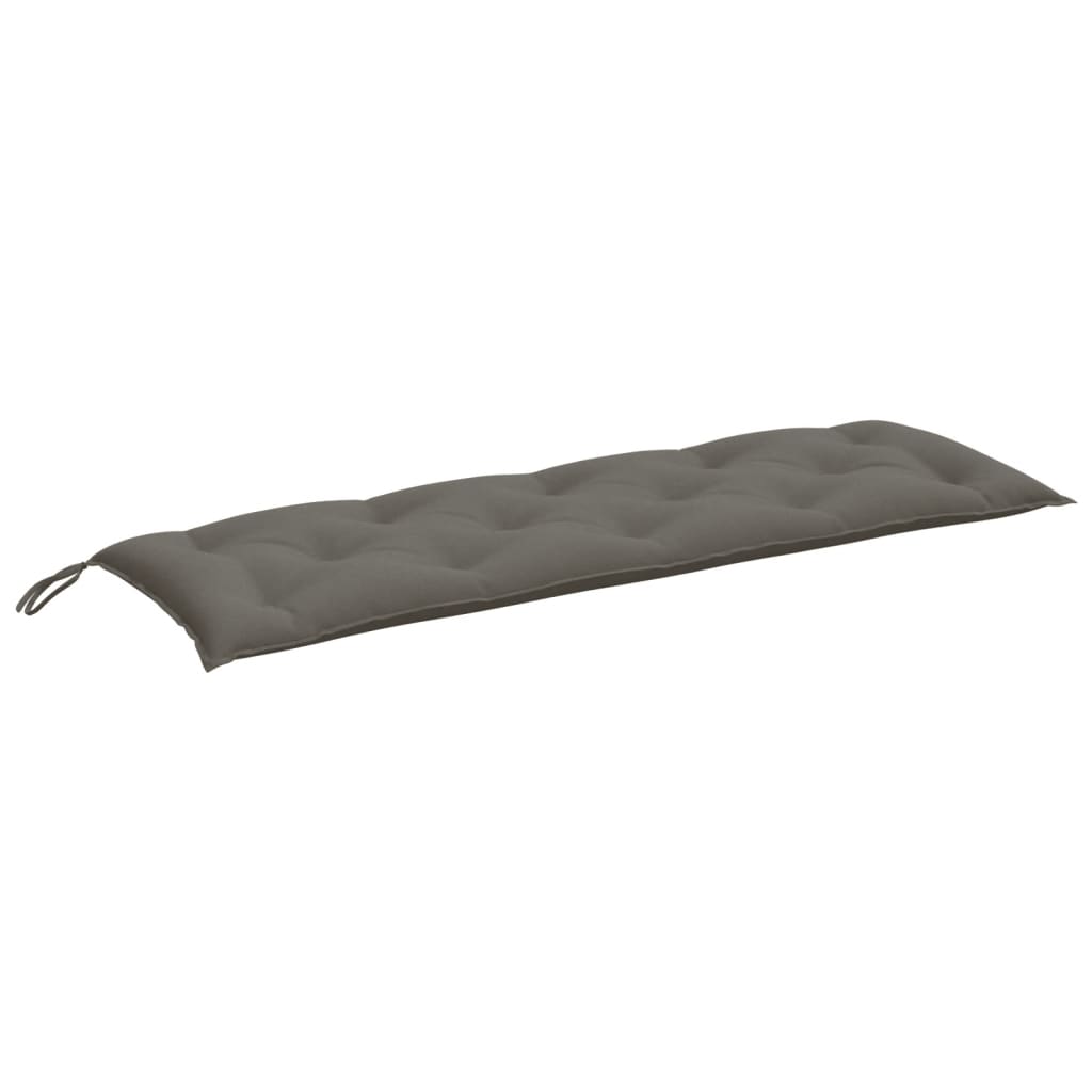 vidaXL Pernă bancă de grădină, melanj gri închis, 150x50x7 cm, textil vidaXL Pernă bancă de grădină, melanj gri închis, 150x50x7 cm, textil