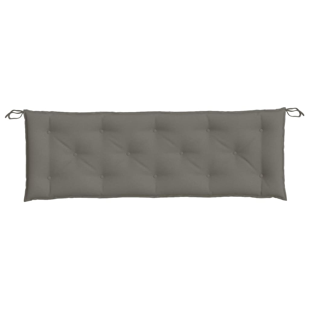 vidaXL Pernă bancă de grădină, melanj gri închis, 150x50x7 cm, textil vidaXL Pernă bancă de grădină, melanj gri închis, 150x50x7 cm, textil
