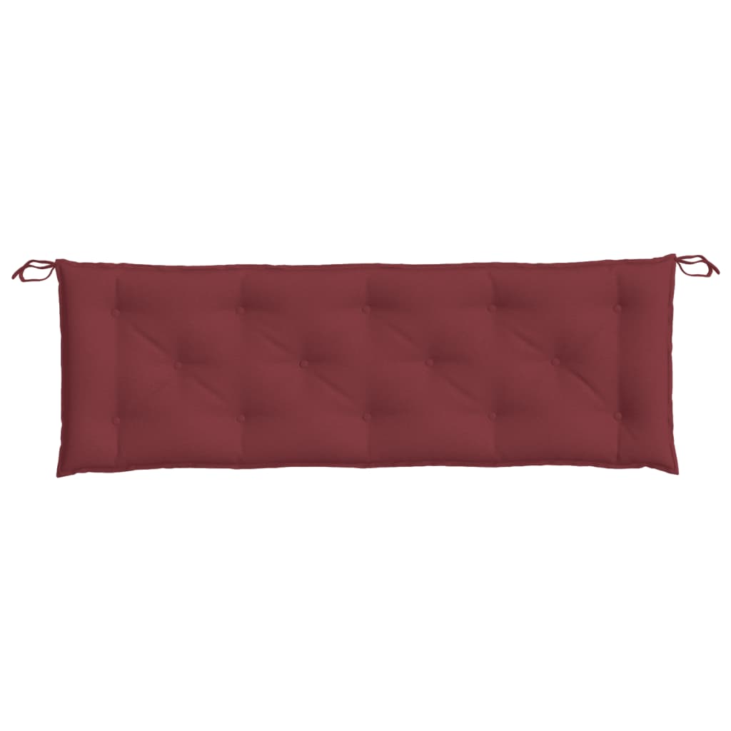 vidaXL Pernă bancă de grădină, melanj roșu vin, 150x50x7 cm, textil vidaXL Pernă bancă de grădină, melanj roșu vin, 150x50x7 cm, textil