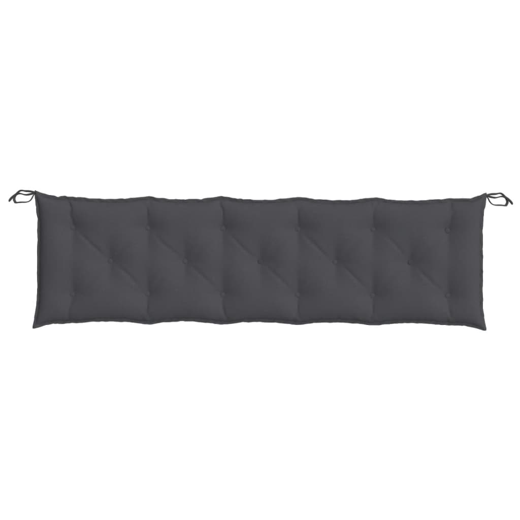 vidaXL Pernă bancă de grădină, melanj antracit, 180x50x7 cm, textil vidaXL Pernă bancă de grădină, melanj antracit, 180x50x7 cm, textil