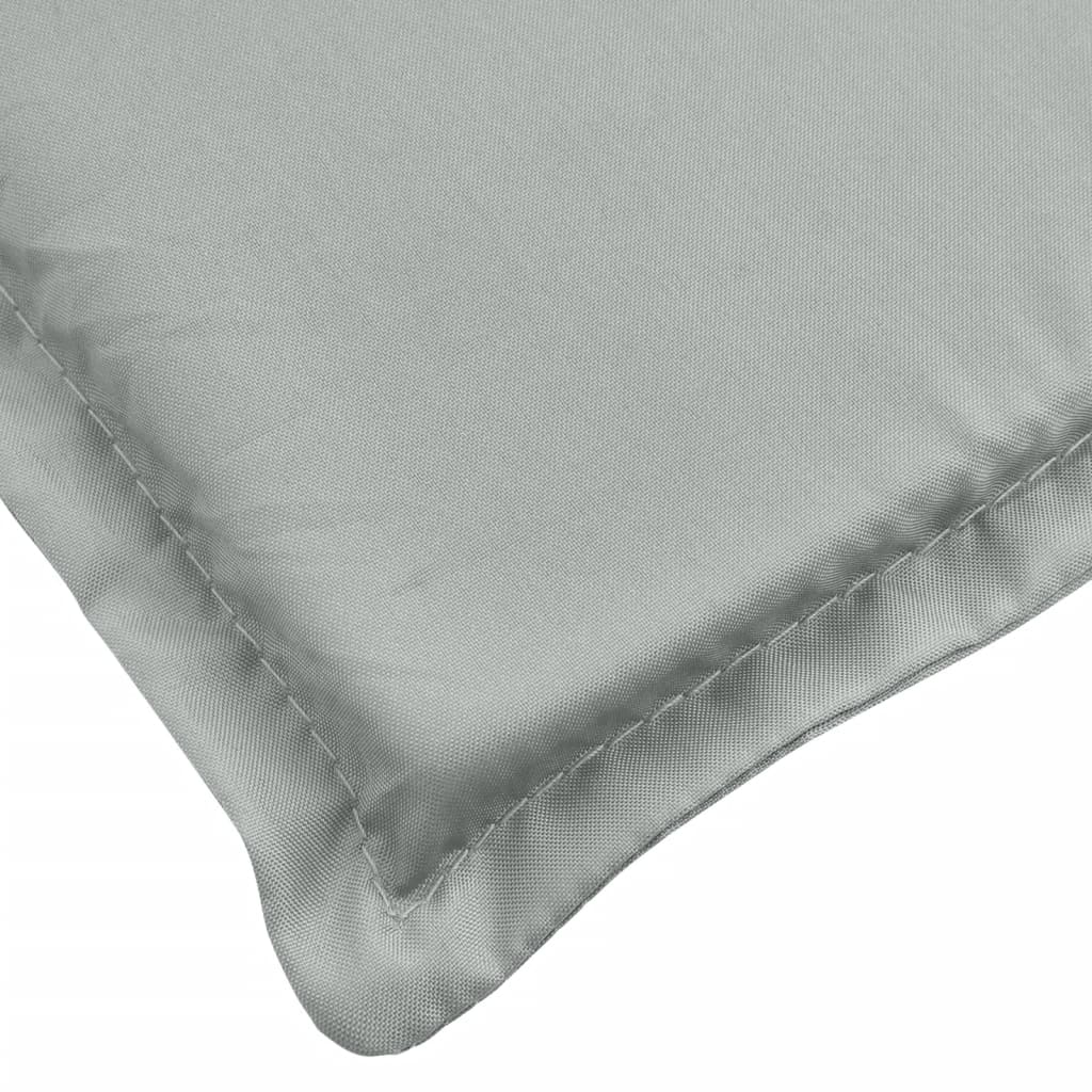 vidaXL Pernă bancă de grădină, melanj gri deschis, 180x50x7 cm, textil