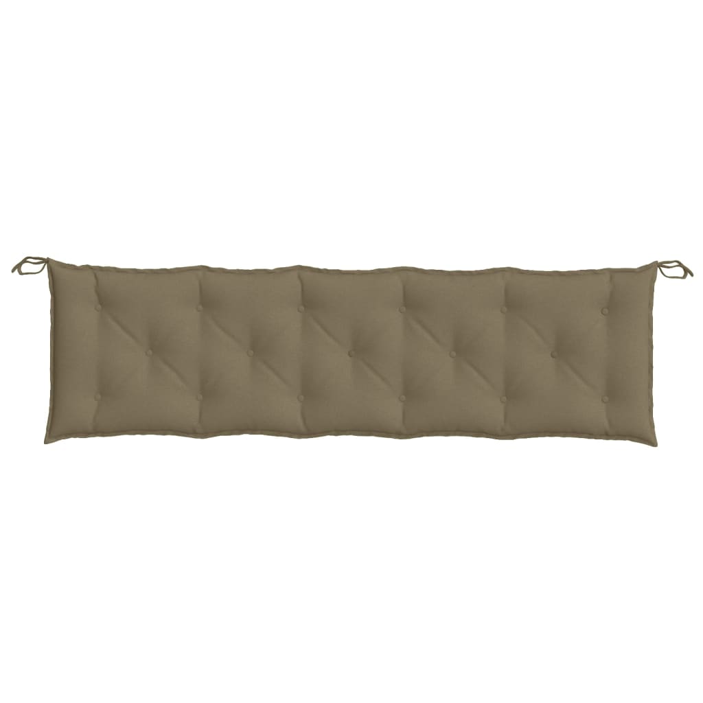 vidaXL Pernă bancă de grădină, melanj taupe, 180x50x7 cm, textil vidaXL Pernă bancă de grădină, melanj taupe, 180x50x7 cm, textil