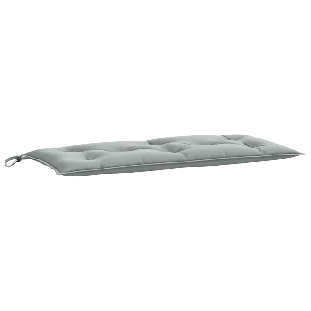 vidaXL Pernă bancă de grădină 2db melanj gri deschis 100x50x7cm textil vidaXL Pernă bancă de grădină 2db melanj gri deschis 100x50x7cm textil