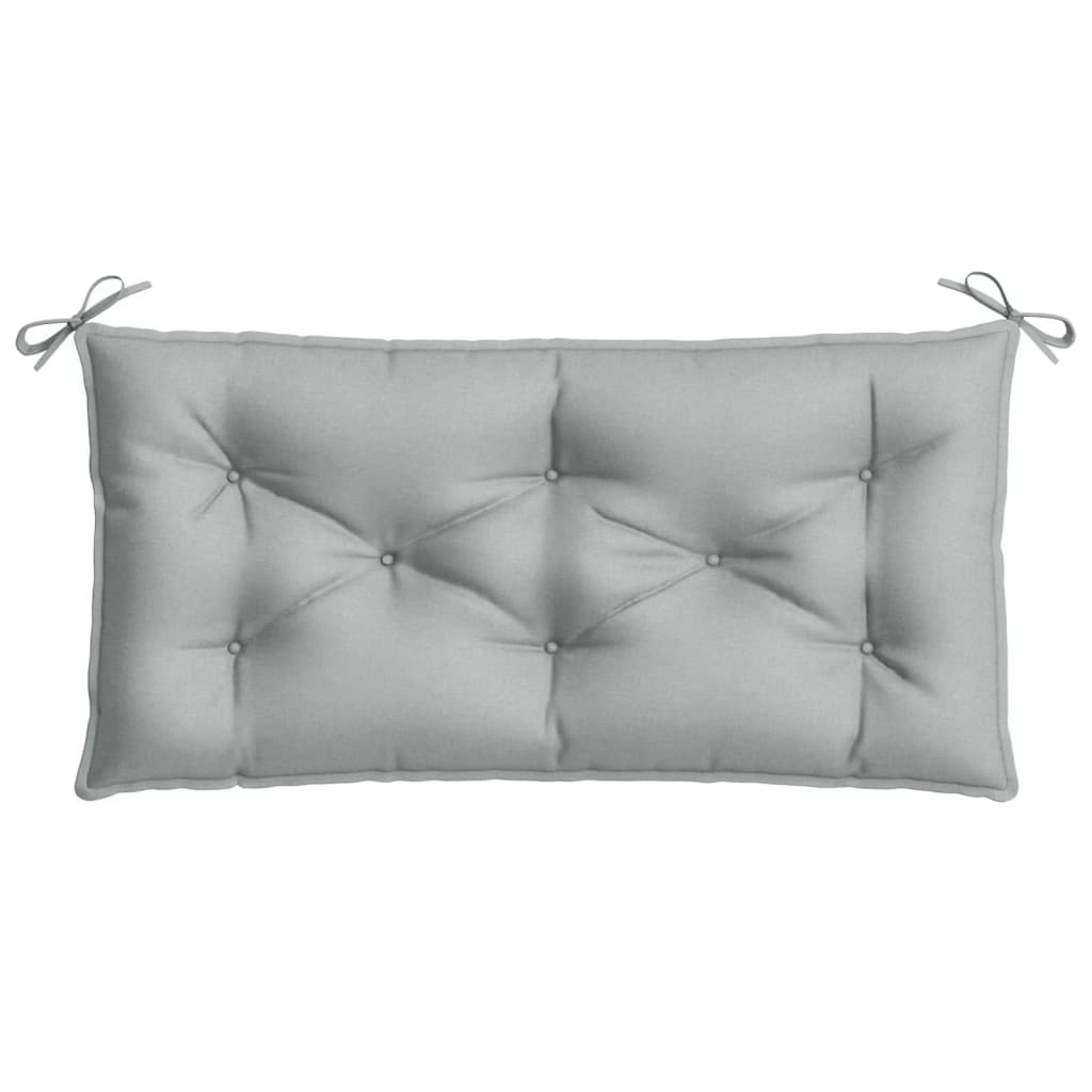 vidaXL Pernă bancă de grădină 2db melanj gri deschis 100x50x7cm textil vidaXL Pernă bancă de grădină 2db melanj gri deschis 100x50x7cm textil