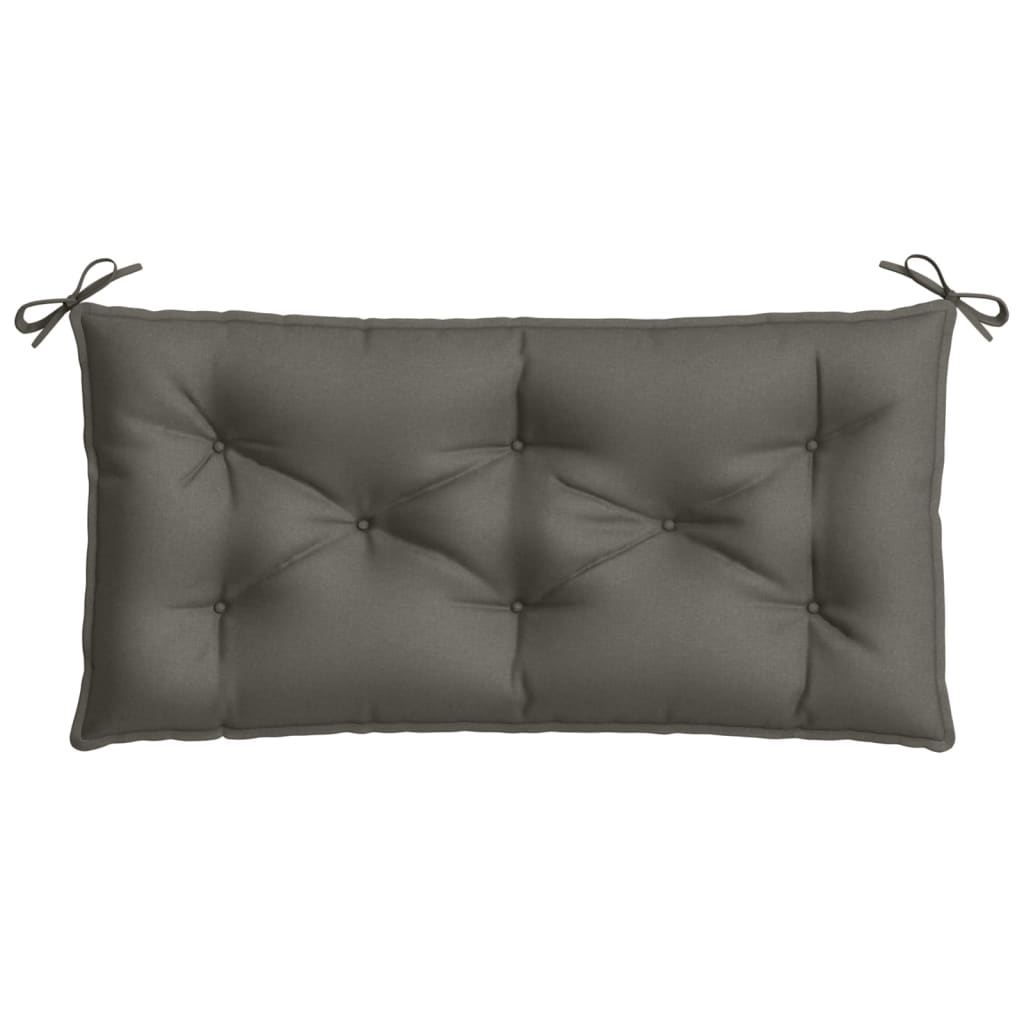 vidaXL Pernă bancă de grădină 2buc melanj gri închis 100x50x7cm textil vidaXL Pernă bancă de grădină 2buc melanj gri închis 100x50x7cm textil