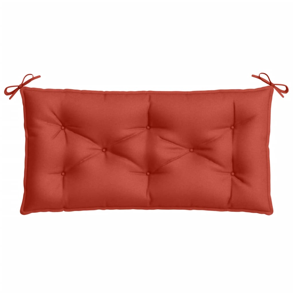 vidaXL Pernă bancă de grădină, 2 buc. melanj roșu, 100x50x7 cm, textil vidaXL Pernă bancă de grădină, 2 buc. melanj roșu, 100x50x7 cm, textil