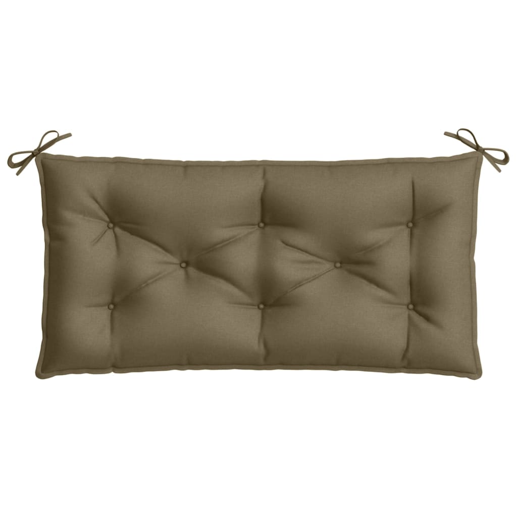 vidaXL Pernă bancă de grădină 2buc melanj gri taupe 100x50x7 cm textil vidaXL Pernă bancă de grădină 2buc melanj gri taupe 100x50x7 cm textil