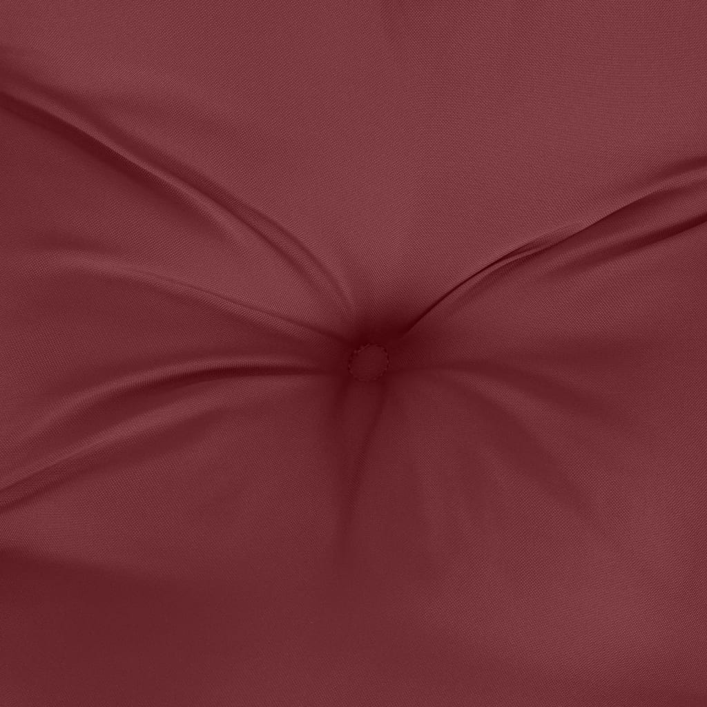 vidaXL Pernă bancă de grădină 2 buc melanj roșu vin 100x50x7 cm textil vidaXL Pernă bancă de grădină 2 buc melanj roșu vin 100x50x7 cm textil