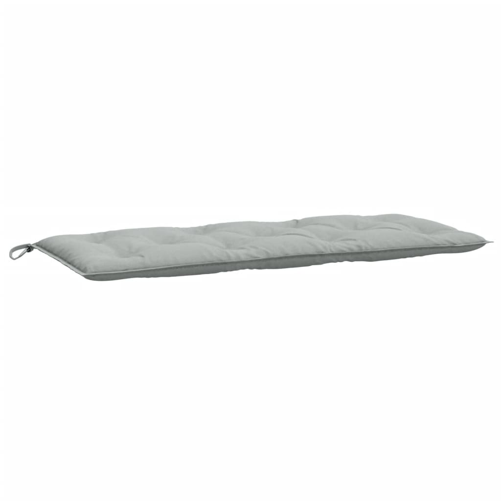 vidaXL Pernă bancă de grădină 2db melanj gri deschis 120x50x7cm textil