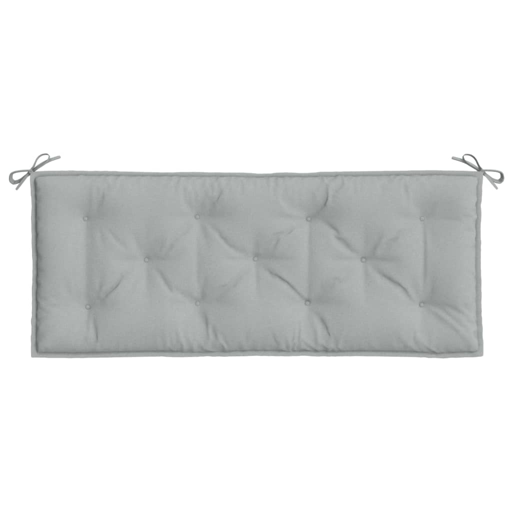 vidaXL Pernă bancă de grădină 2db melanj gri deschis 120x50x7cm textil