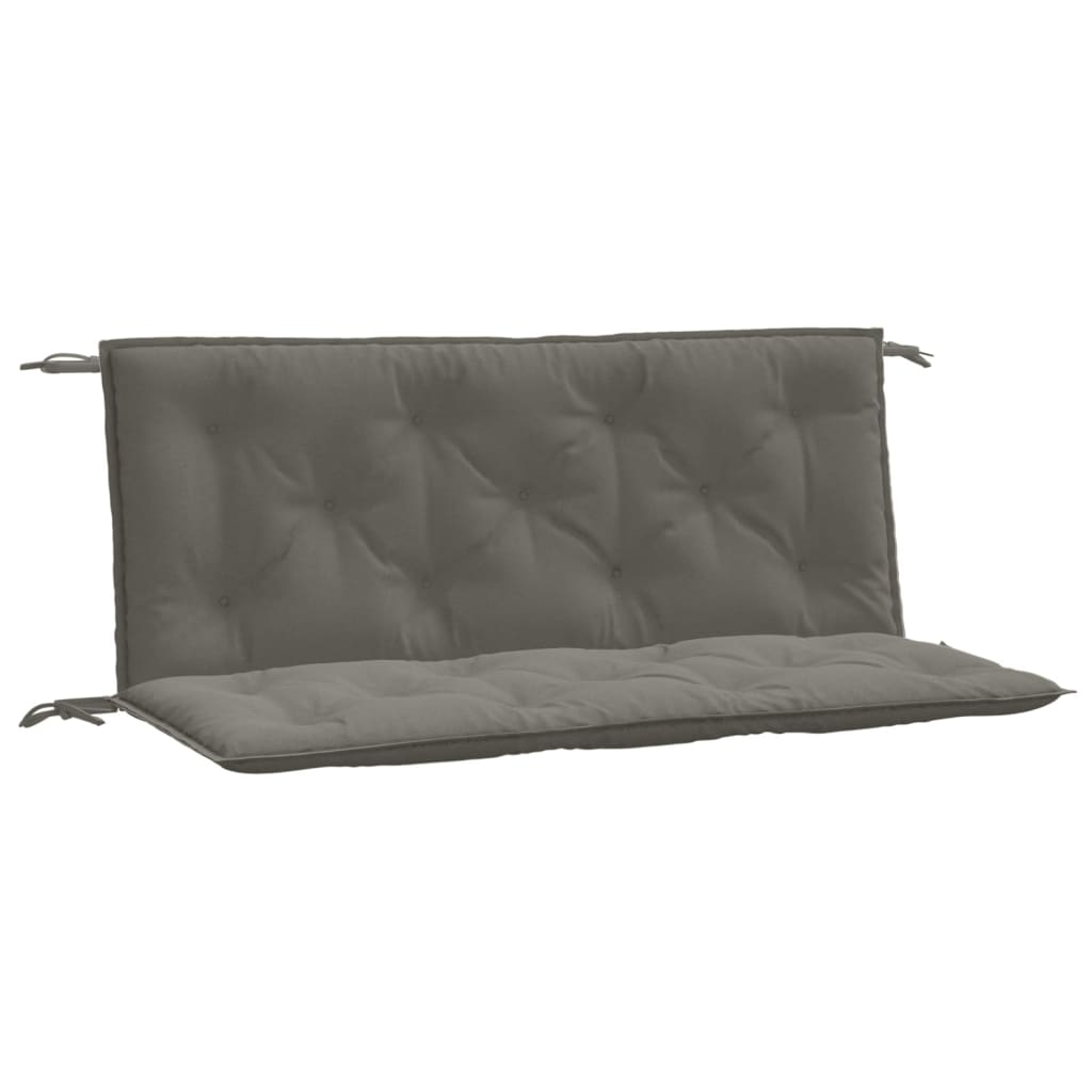 vidaXL Pernă bancă de grădină 2buc melanj gri închis 120x50x7cm textil vidaXL Pernă bancă de grădină 2buc melanj gri închis 120x50x7cm textil