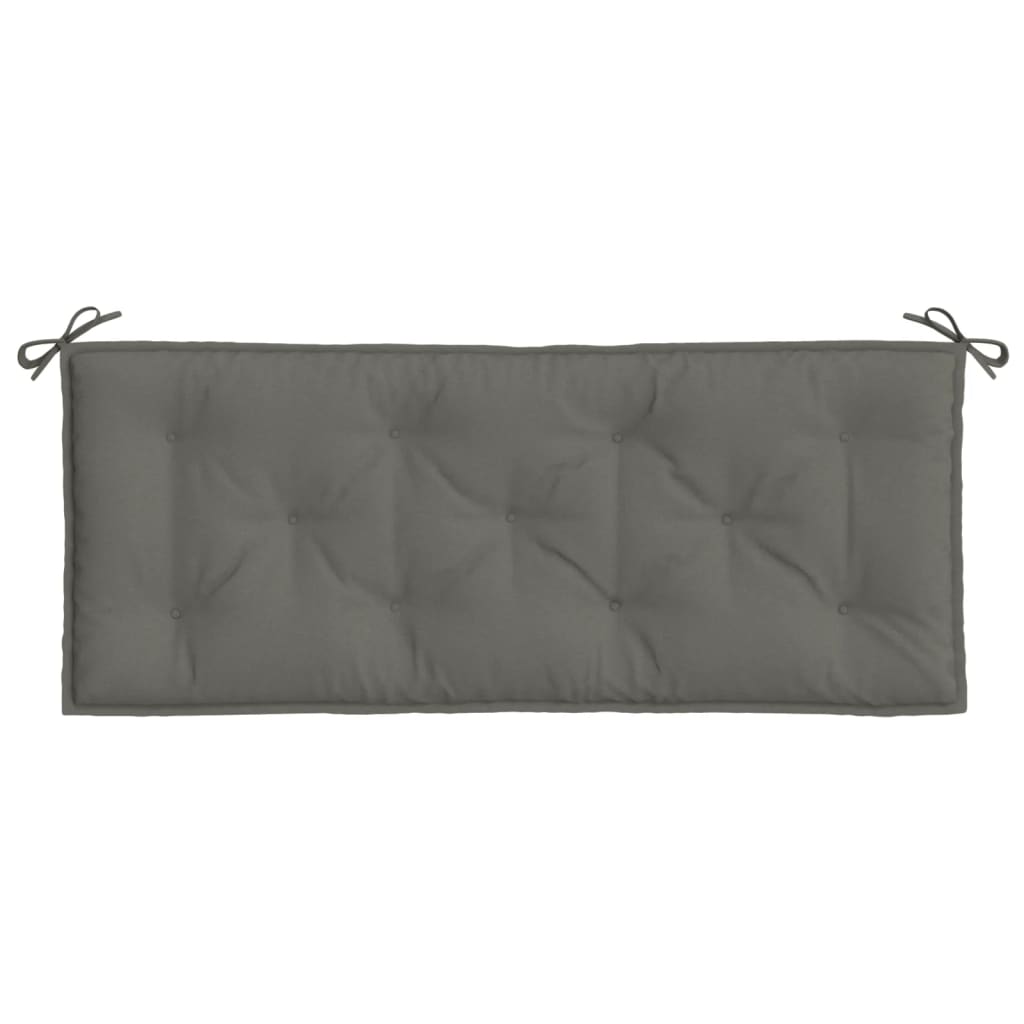 vidaXL Pernă bancă de grădină 2buc melanj gri închis 120x50x7cm textil vidaXL Pernă bancă de grădină 2buc melanj gri închis 120x50x7cm textil
