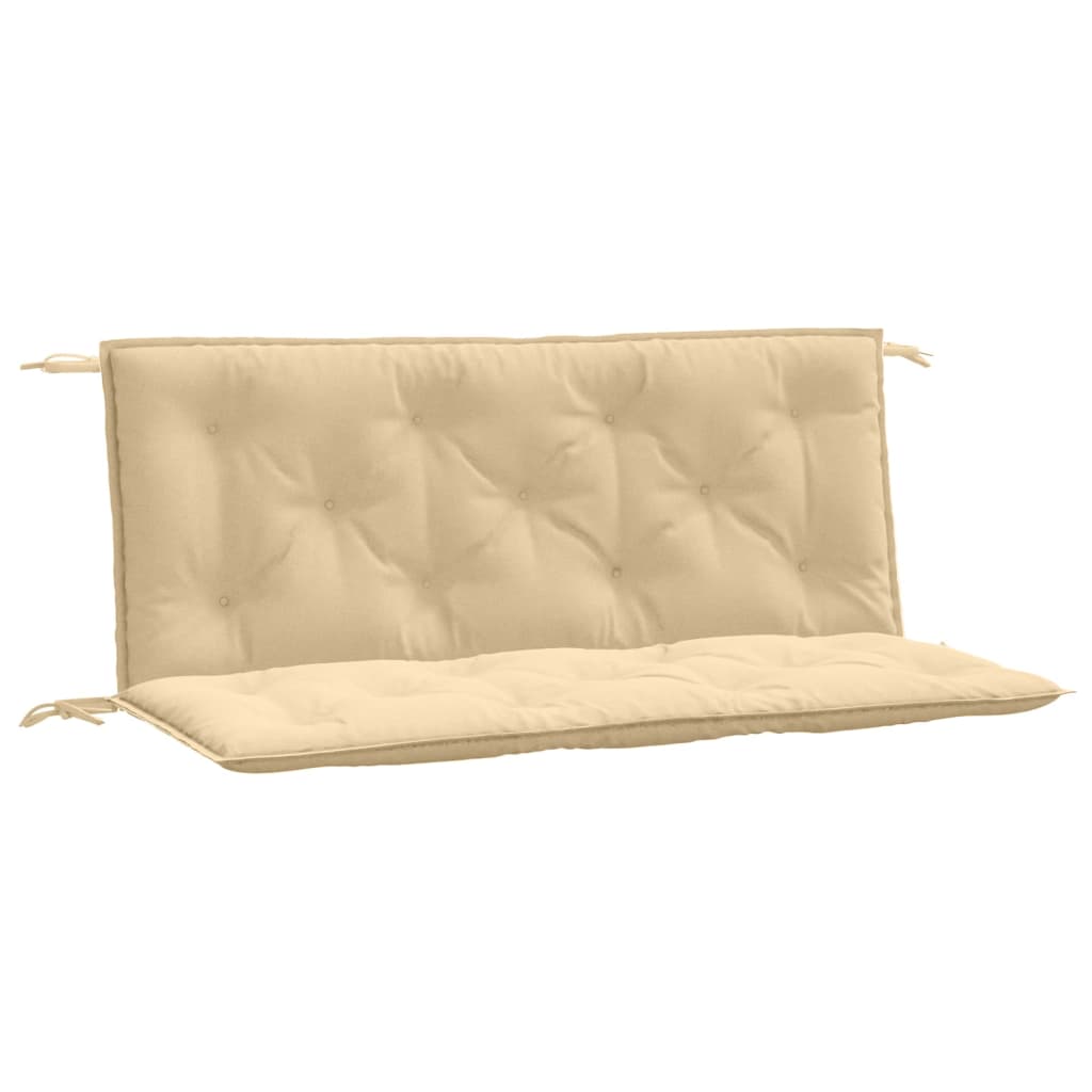 vidaXL Pernă bancă de grădină, 2 buc., melanj bej, 120x50x7 cm, textil vidaXL Pernă bancă de grădină, 2 buc., melanj bej, 120x50x7 cm, textil