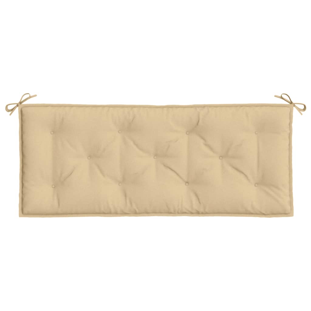 vidaXL Pernă bancă de grădină, 2 buc., melanj bej, 120x50x7 cm, textil vidaXL Pernă bancă de grădină, 2 buc., melanj bej, 120x50x7 cm, textil
