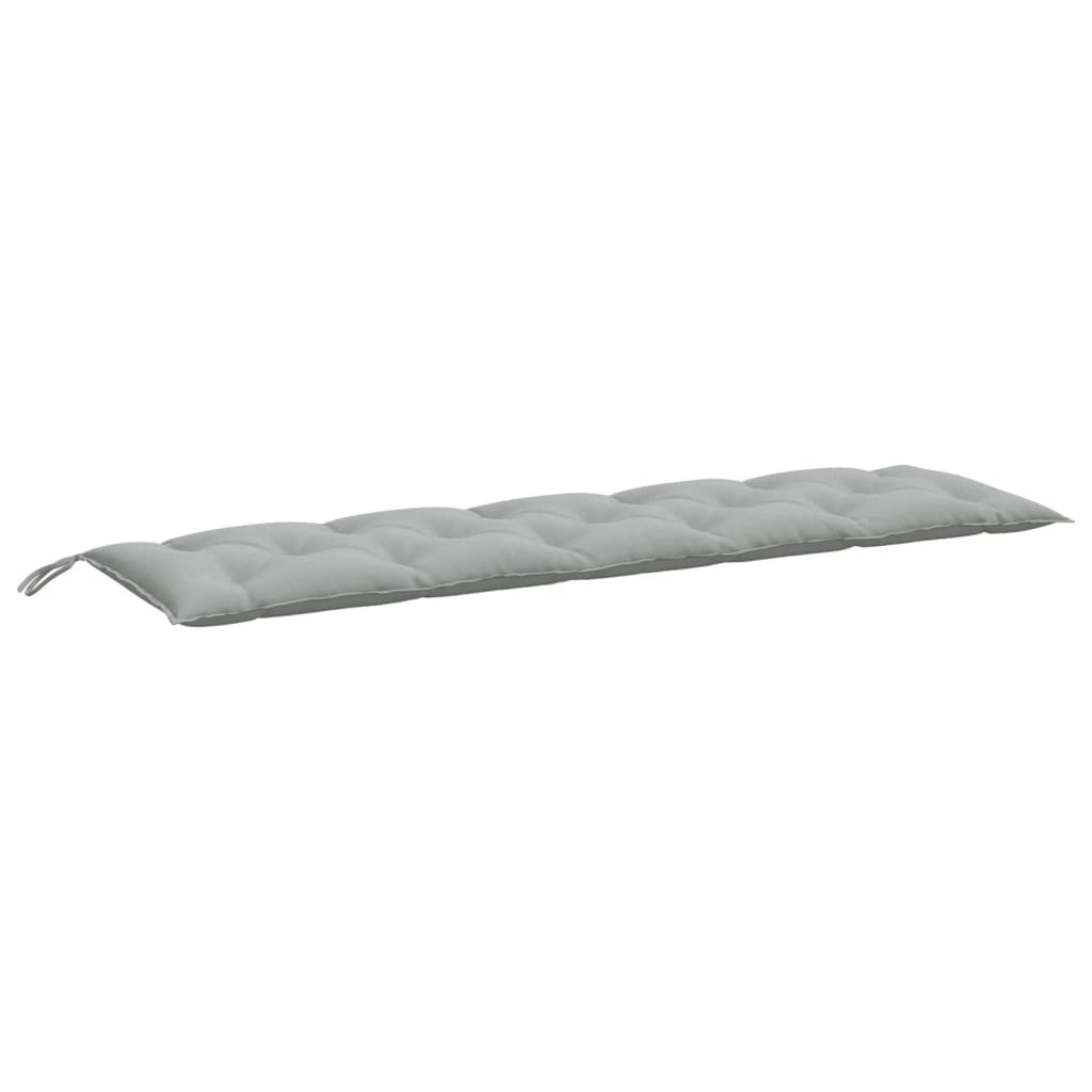 vidaXL Pernă bancă de grădină 2db melanj gri deschis 180x50x7cm textil vidaXL Pernă bancă de grădină 2db melanj gri deschis 180x50x7cm textil