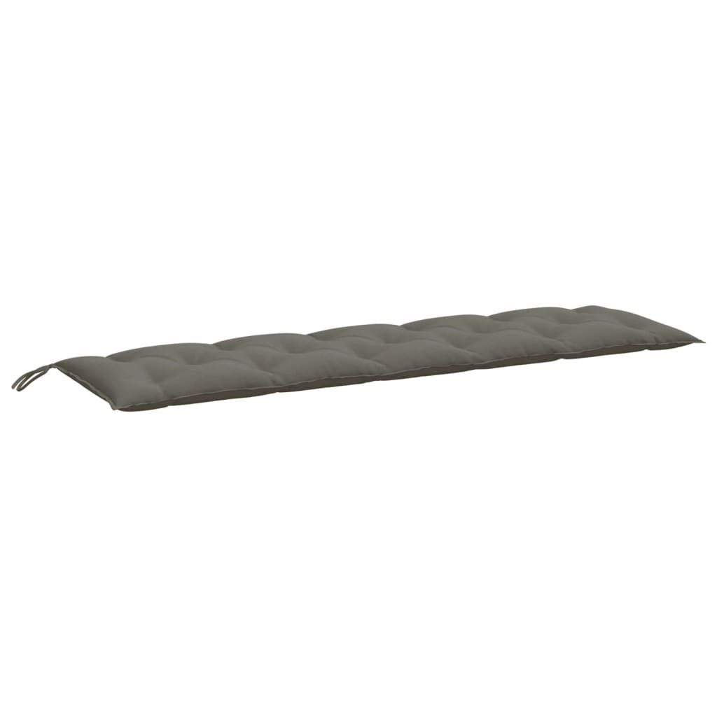 vidaXL Pernă bancă de grădină 2buc melanj gri închis 180x50x7cm textil vidaXL Pernă bancă de grădină 2buc melanj gri închis 180x50x7cm textil