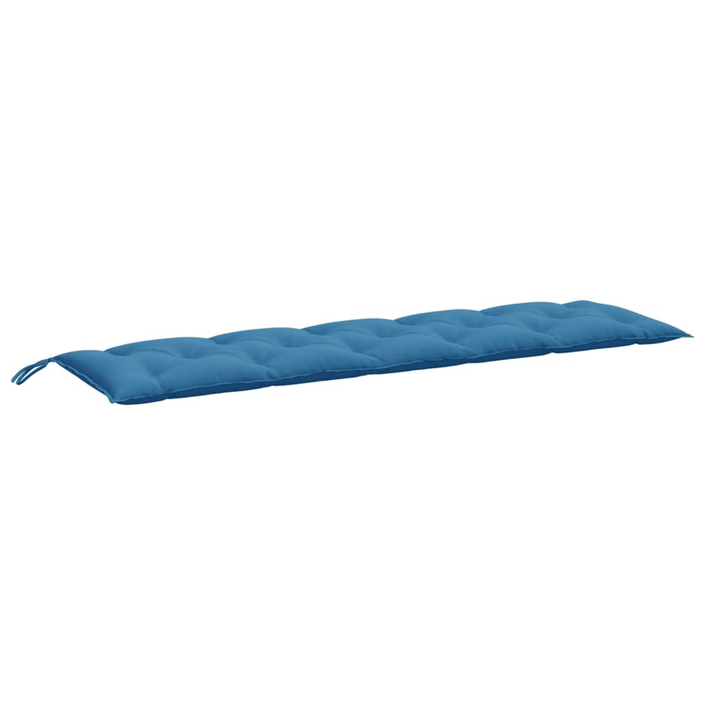 vidaXL Pernă bancă de grădină 2 buc melanj albastru 180x50x7 cm textil vidaXL Pernă bancă de grădină 2 buc melanj albastru 180x50x7 cm textil