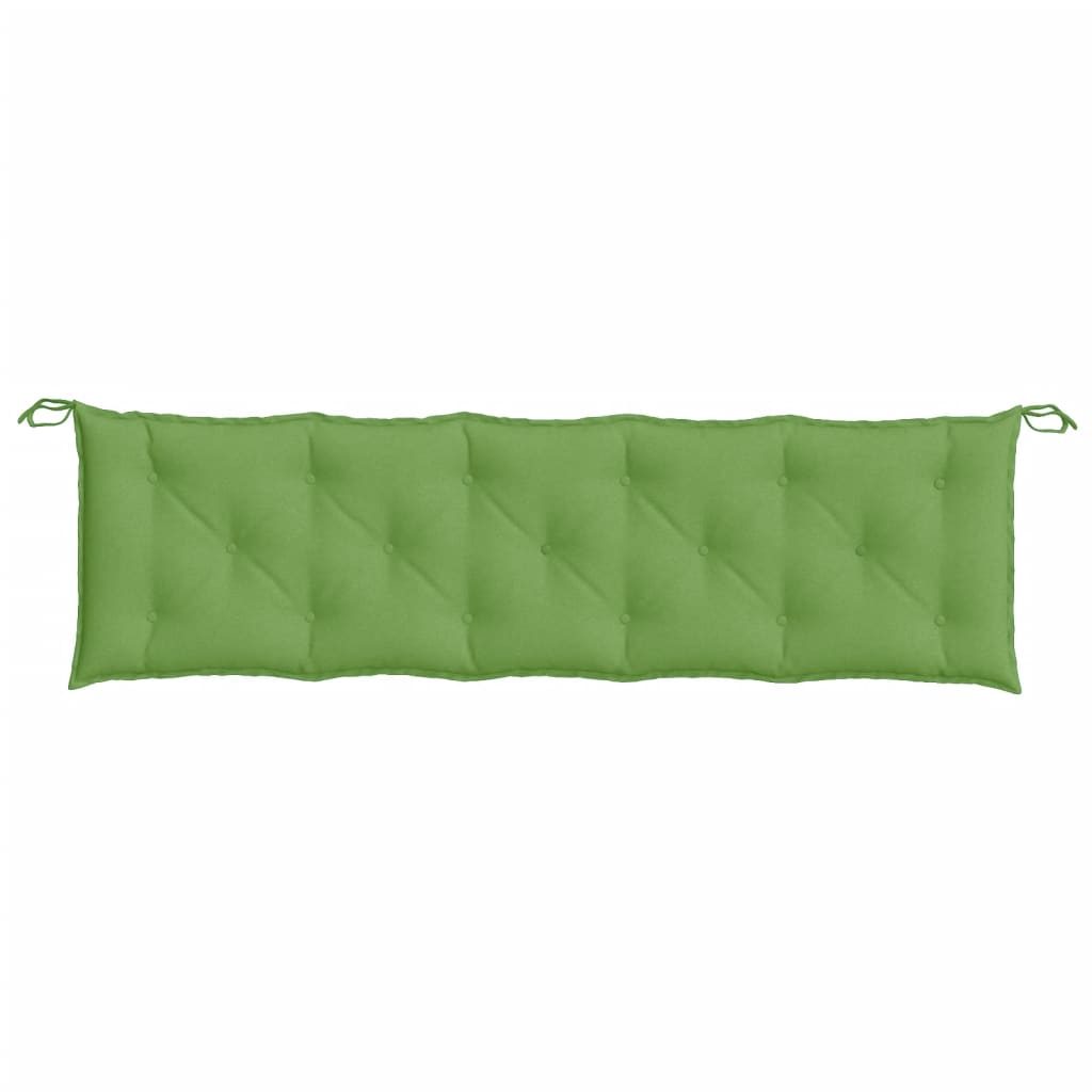 vidaXL Pernă bancă de grădină, 2 buc. melanj verde, 180x50x7 cm textil vidaXL Pernă bancă de grădină, 2 buc. melanj verde, 180x50x7 cm textil