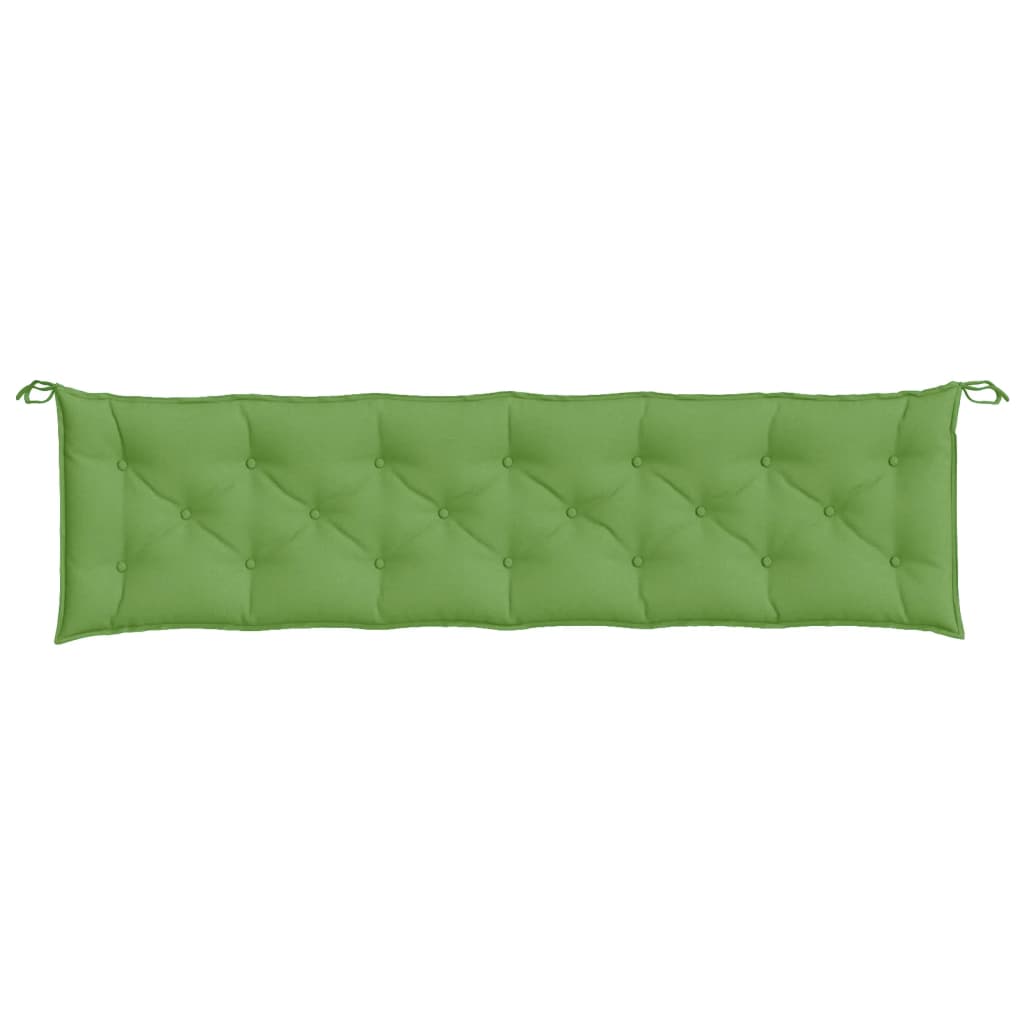 vidaXL Pernă bancă de grădină, 2 buc. melanj verde, 200x50x7 cm textil vidaXL Pernă bancă de grădină, 2 buc. melanj verde, 200x50x7 cm textil