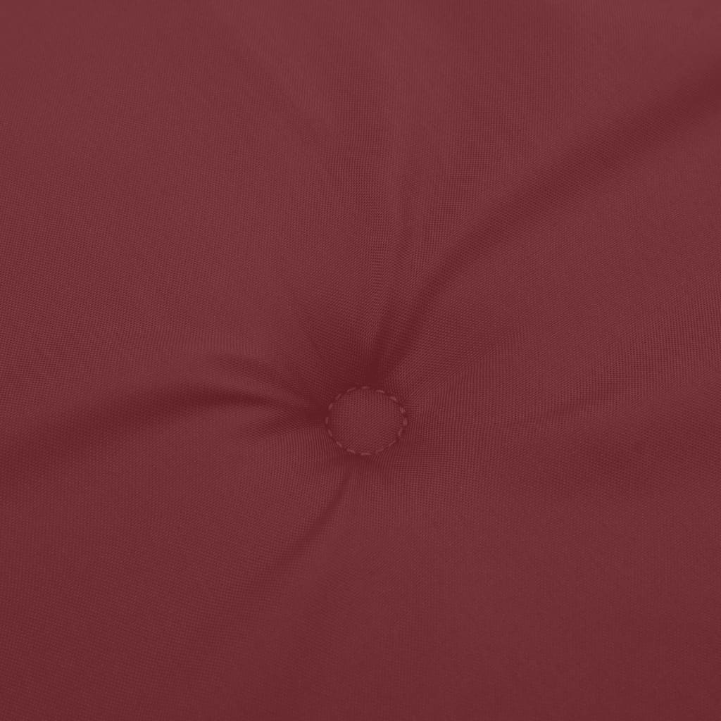 vidaXL Pernă bancă de grădină 2 buc melanj roșu vin 200x50x7 cm textil vidaXL Pernă bancă de grădină 2 buc melanj roșu vin 200x50x7 cm textil