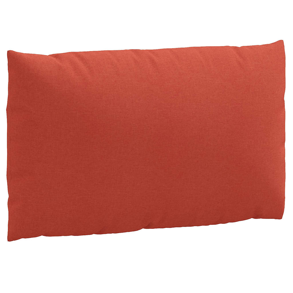 vidaXL Perne de paleți, 2 buc. melanj roșu, material textil