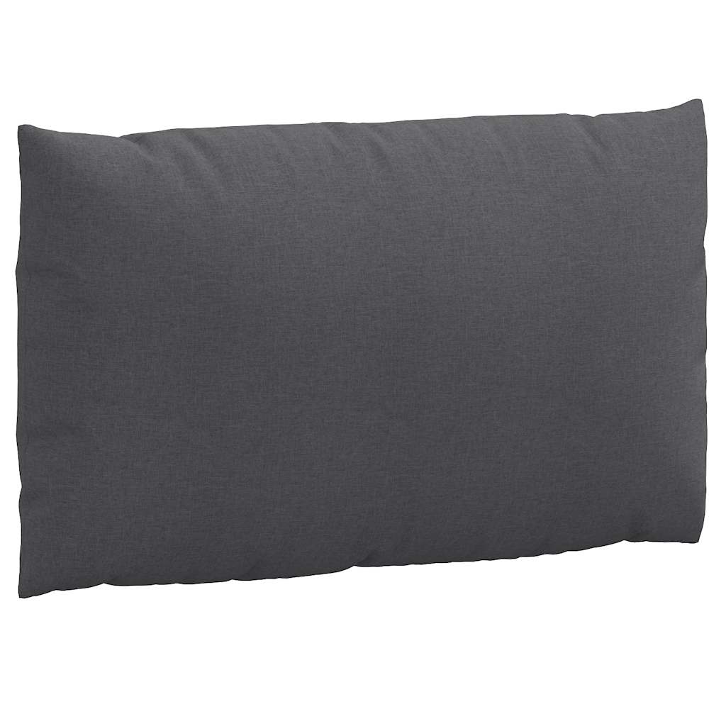 vidaXL Perne de paleți, 3 buc., melanj antracit, material textil
