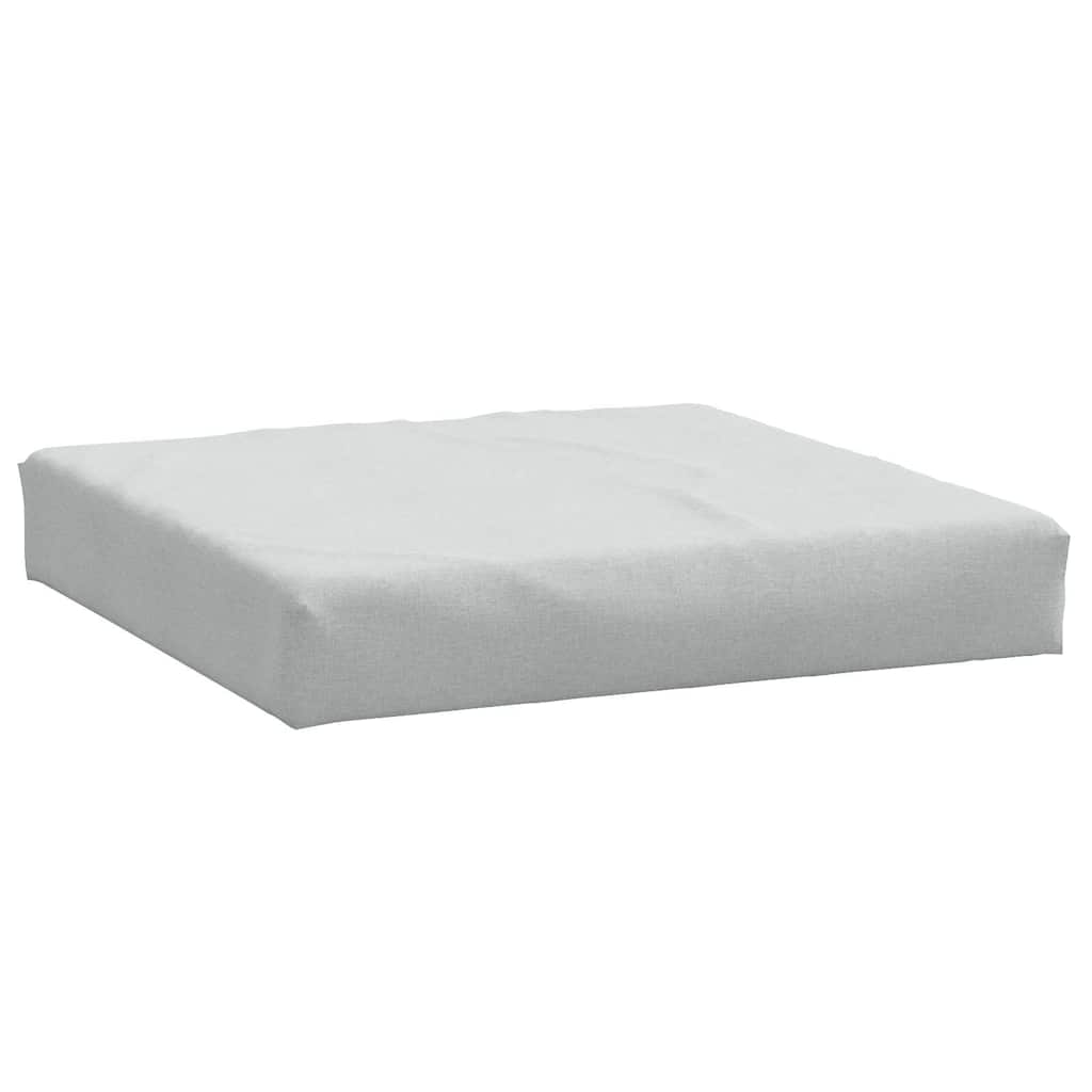 vidaXL Perne de paleți, 3 buc., melanj gri deschis, material textil
