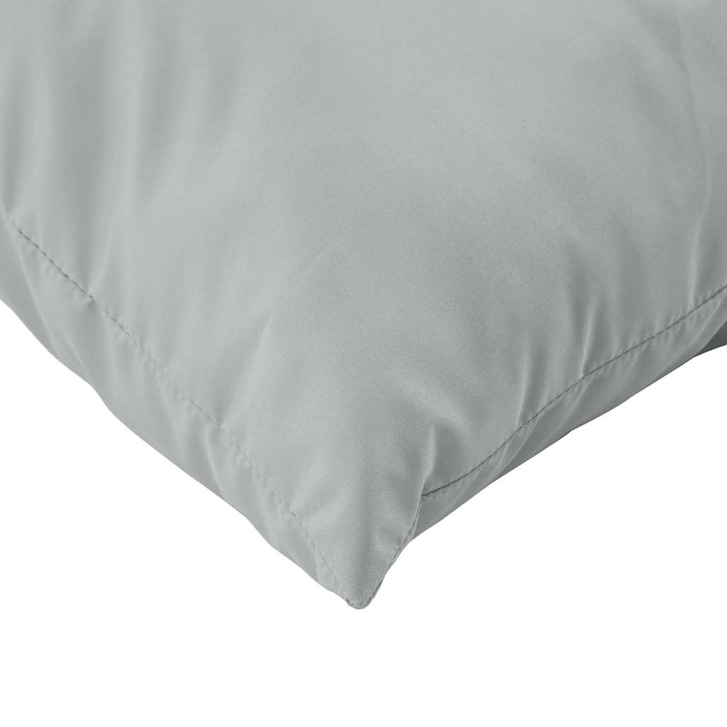 vidaXL Perne de paleți, 3 buc., melanj gri deschis, material textil